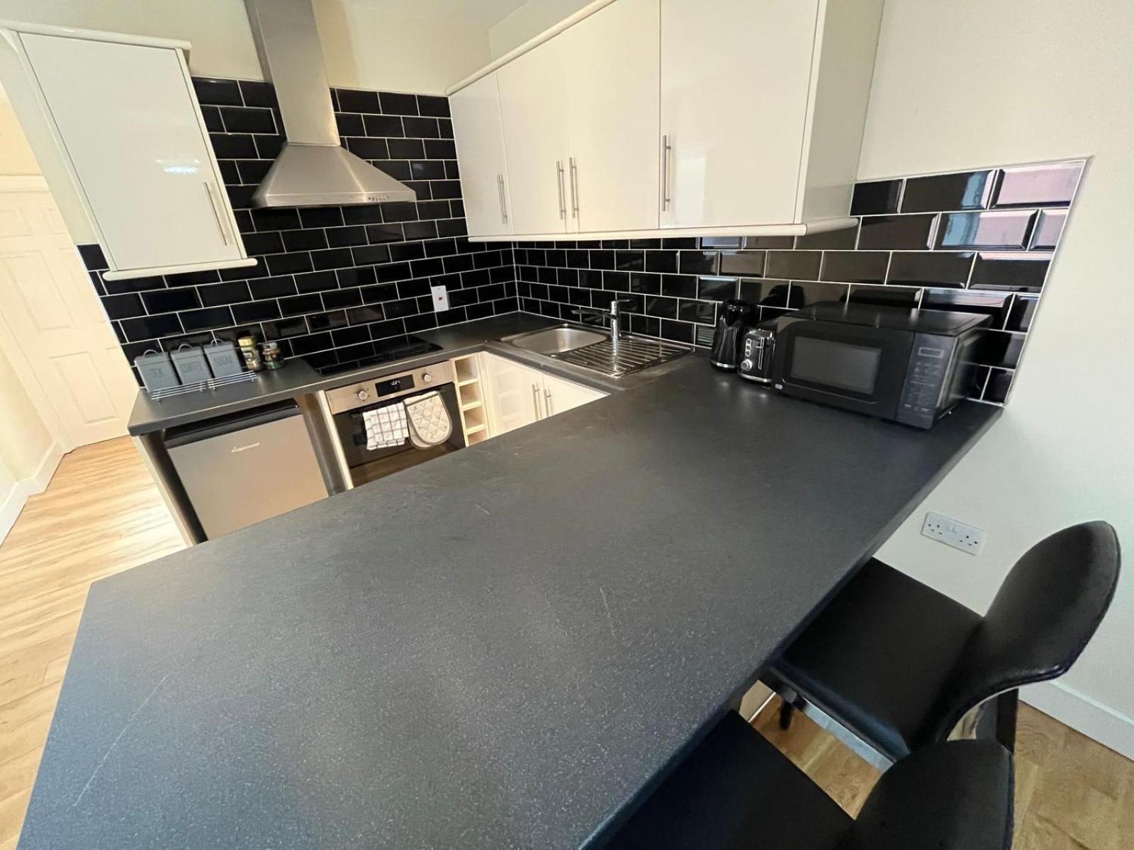 1 Bedroom Flat With Parking Leicester Dış mekan fotoğraf